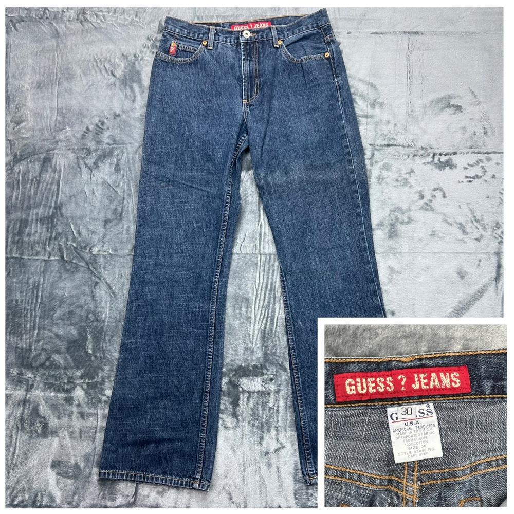 Vintage Guess Made In The‎ USA EUC Blue Jeans, 30X30 Men's Or Woman's Y2K 90